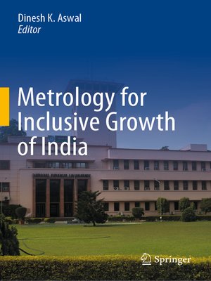 cover image of Metrology for Inclusive Growth of India
